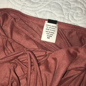 Wet Seal Dresses - Mauve Faux Suede Dress Wet Seal Dresses - Mauve Faux Suede Dress